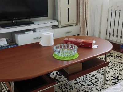 008#茶几电视柜 樱桃色/胡桃色 抽屉底板为实木多层板，其余为橡木 脚架不锈钢材质图7