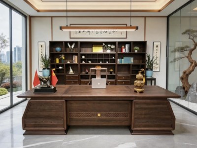 锦泰办公桌 材质: 乌金 颜色: 乌金色/可定制颜色 规格： 280*100*78cm 300*100*78cm 320*100*78cm图3