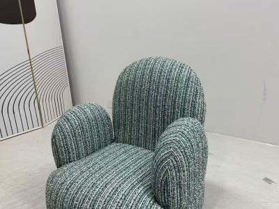 仙人掌椅 材质：落叶松框架+功能蛇簧+井字绷带，可360旋转 颜色：珊瑚红图9